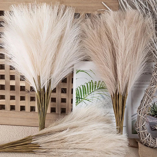 Artificial Reed Boho Bouquet Set