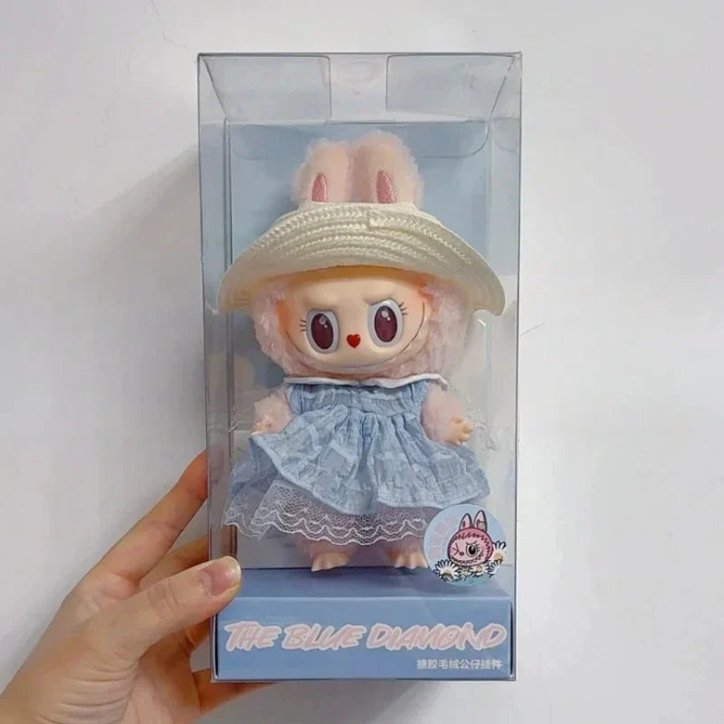 2025 Pink Angel Labubu Replica Doll