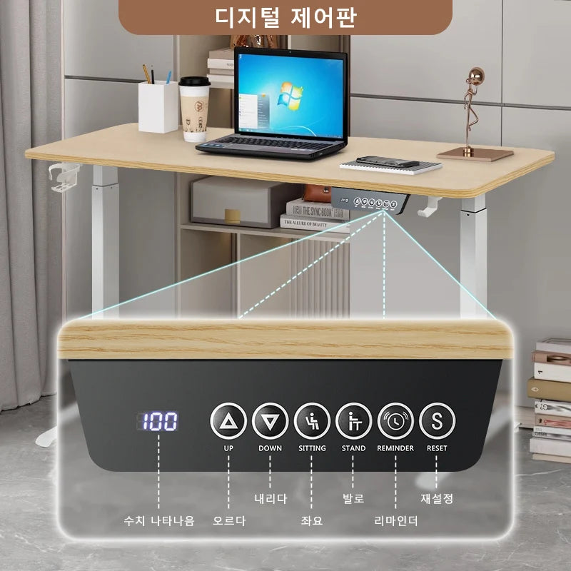 Height-Adjustable Smart Standing Desk