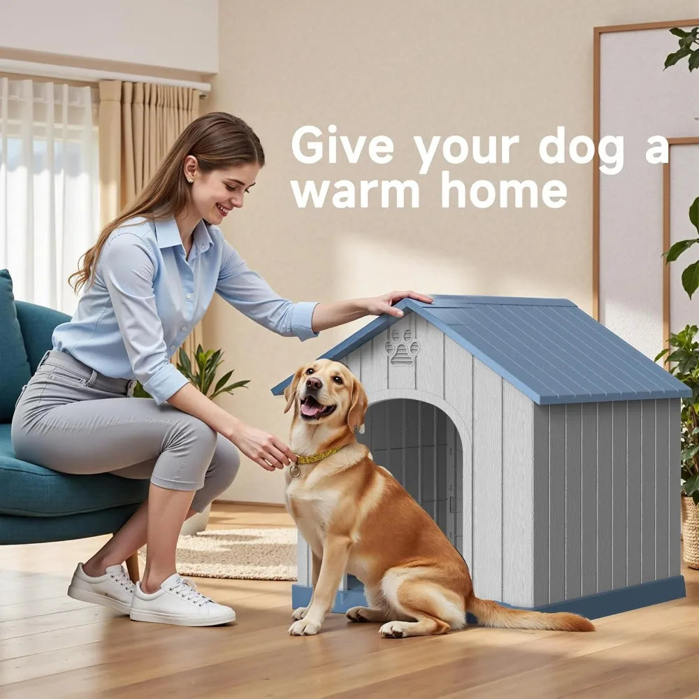 HUANZHUANG Waterproof Indoor Outdoor Dog House