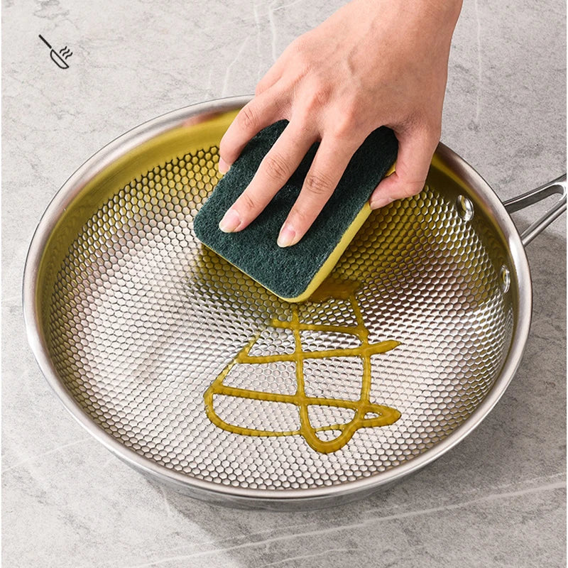 Stainless Steel Wok Pan