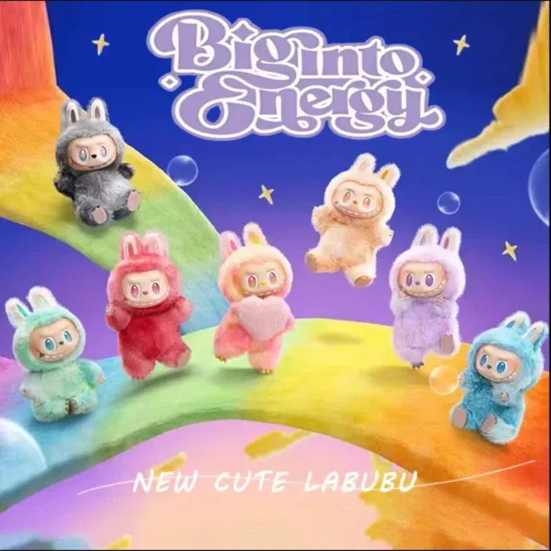 1:1 Quality Labubu Blind Box Monster Series Keychain