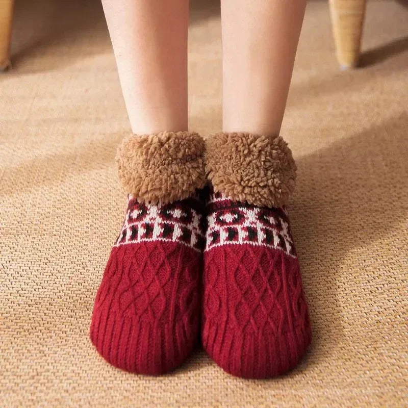 Women’s Fleece Slipper Socks