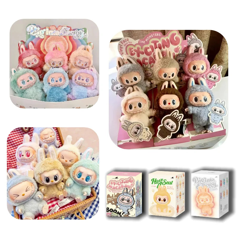 Labubu Macaron Monster Pendant Doll