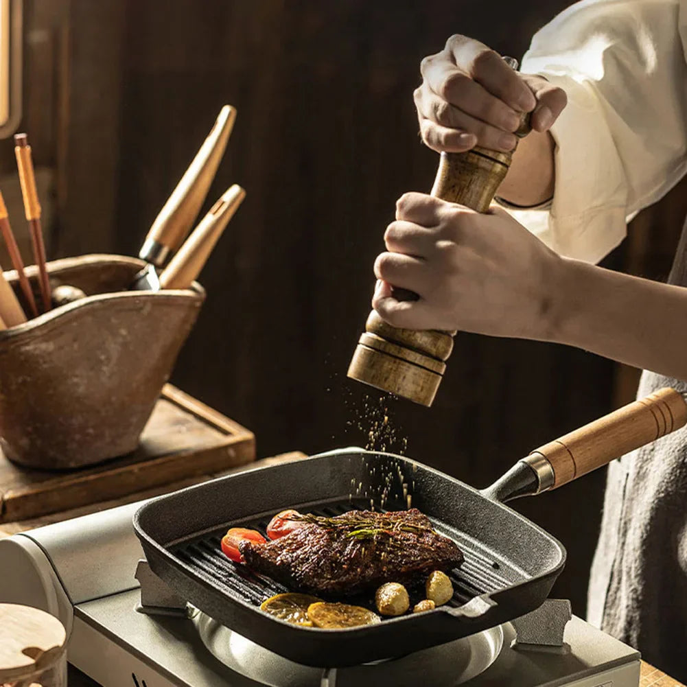 Cast Iron Square Grill Pan