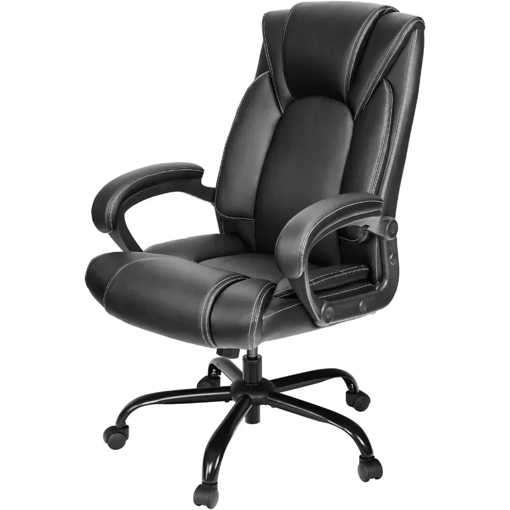 GUANGBAI Ergonomic Leather Executive Office Chair