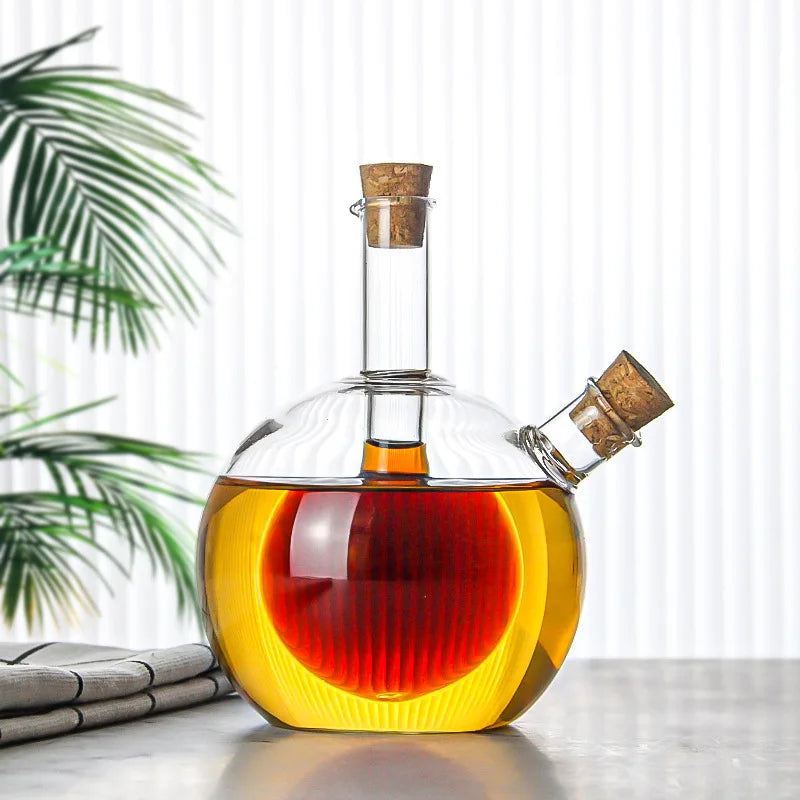 2-in-1 Glass Oil Jug