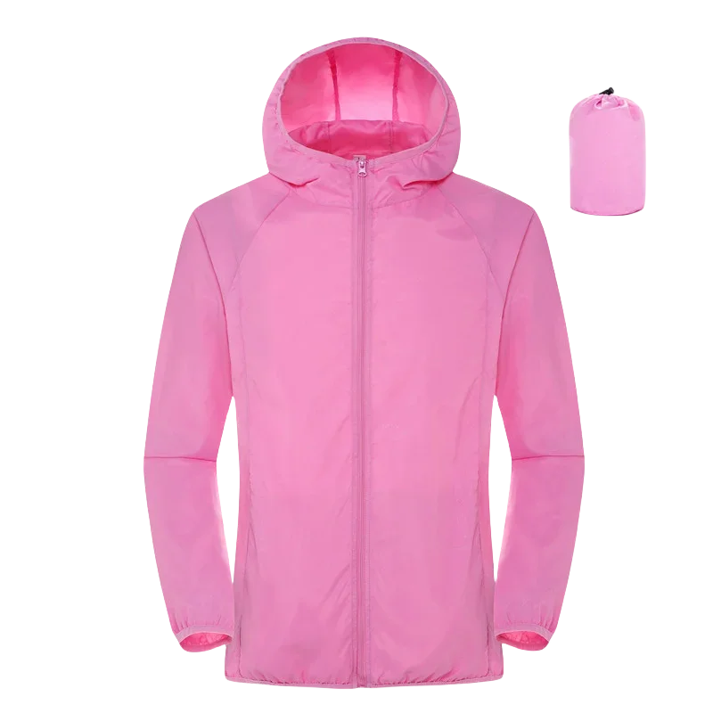 Unisex Waterproof Camping Rain Jacket