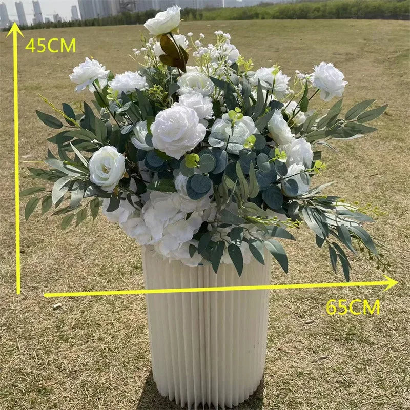 Floor Road Lead Flower Decor