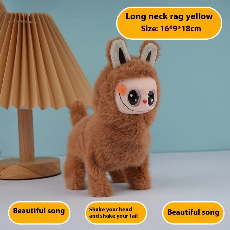 Electric Labubu Singing Glowing Plush Toy