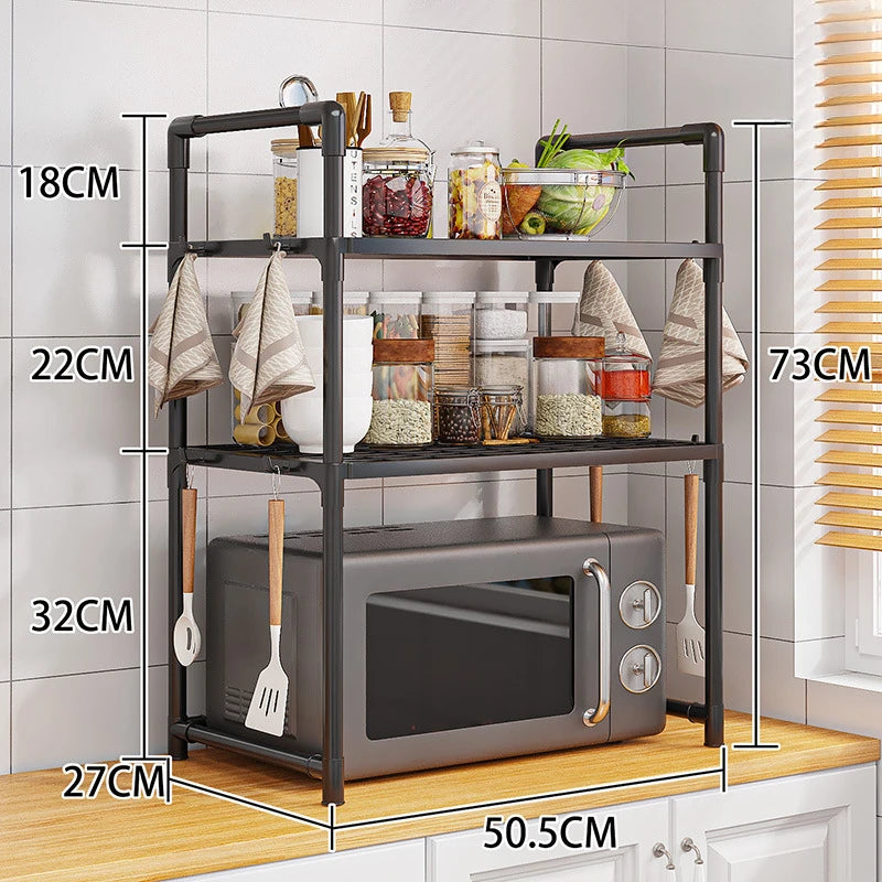 Multi-Layer Kitchen Storage Shelf