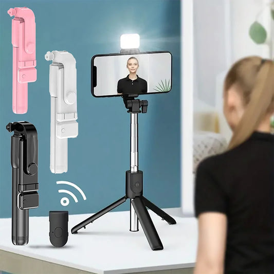 AILEHKUO Bluetooth Selfie Stick Tripod Stand