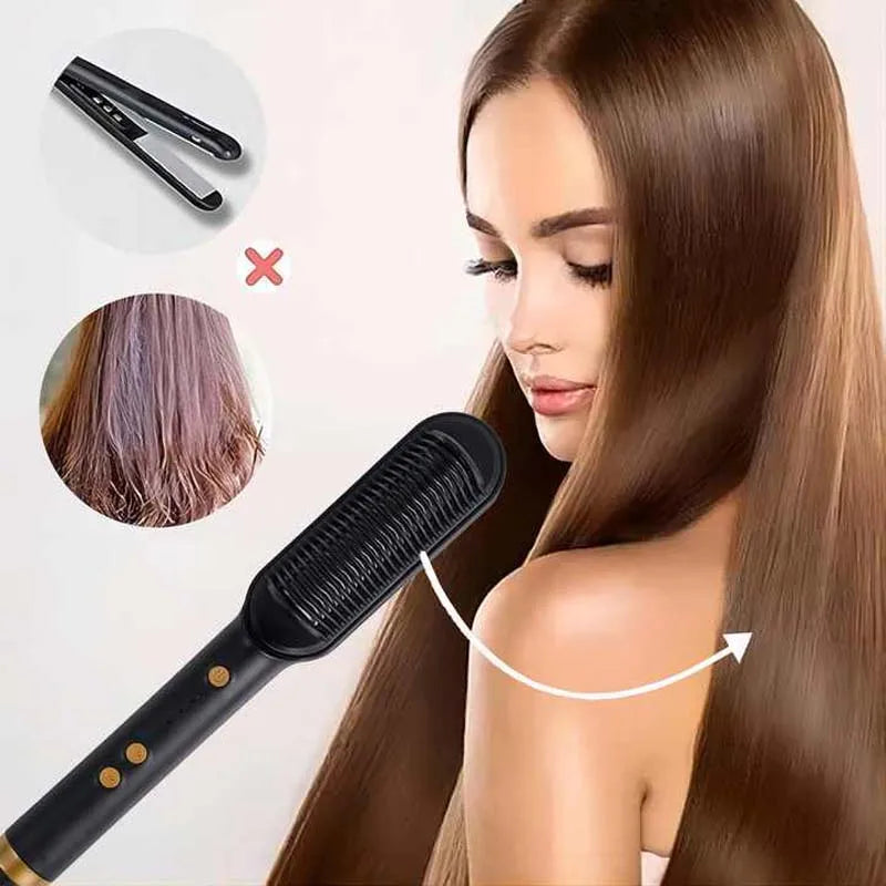 Quick Heat Electric Hair Straightener