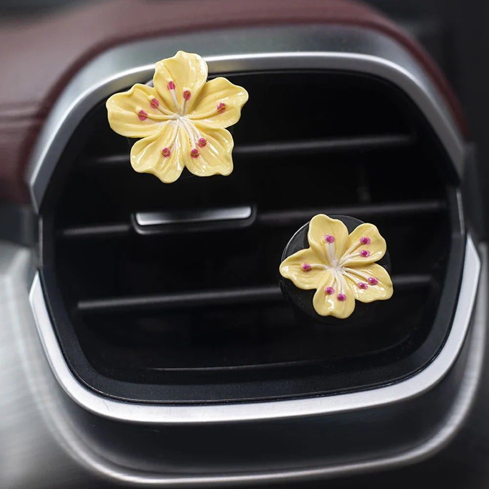 Peach Blossom Car Perfume Clip