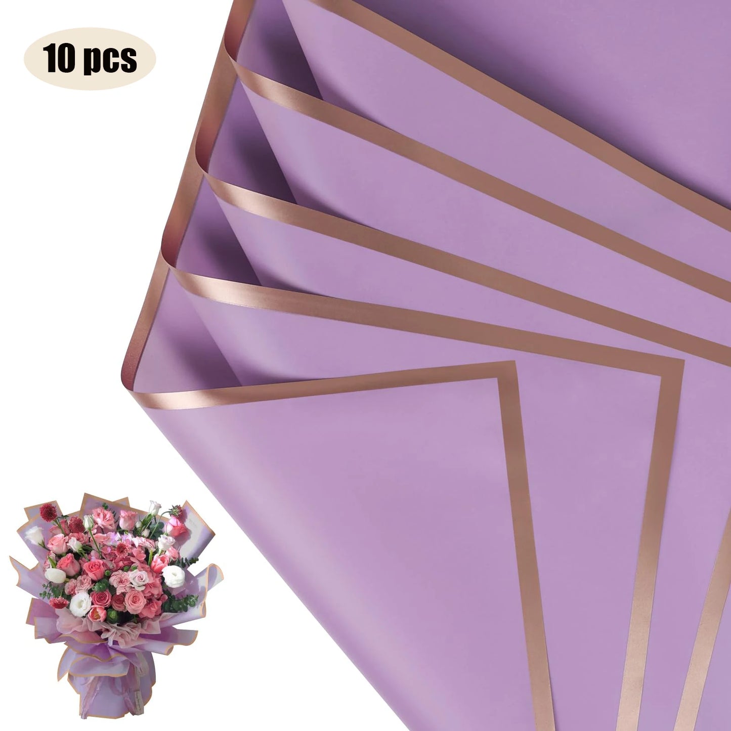 Flower Wrapping Paper Sheets