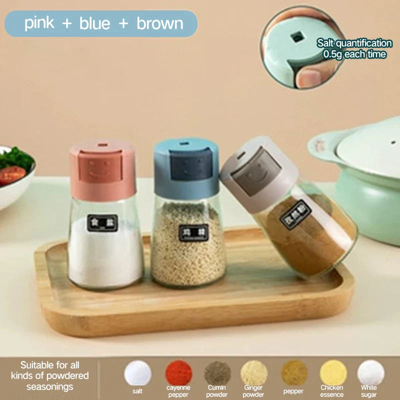 Press Control Seasoning Bottle