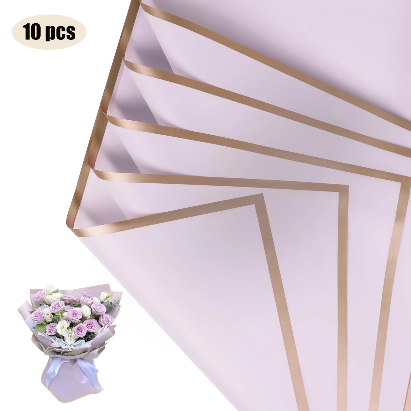 Flower Wrapping Paper Sheets