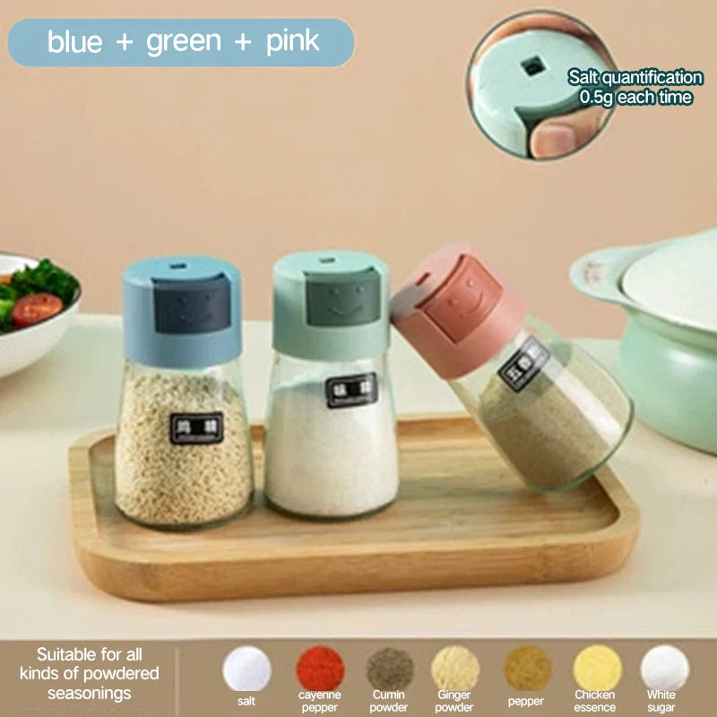 Press Control Seasoning Bottle