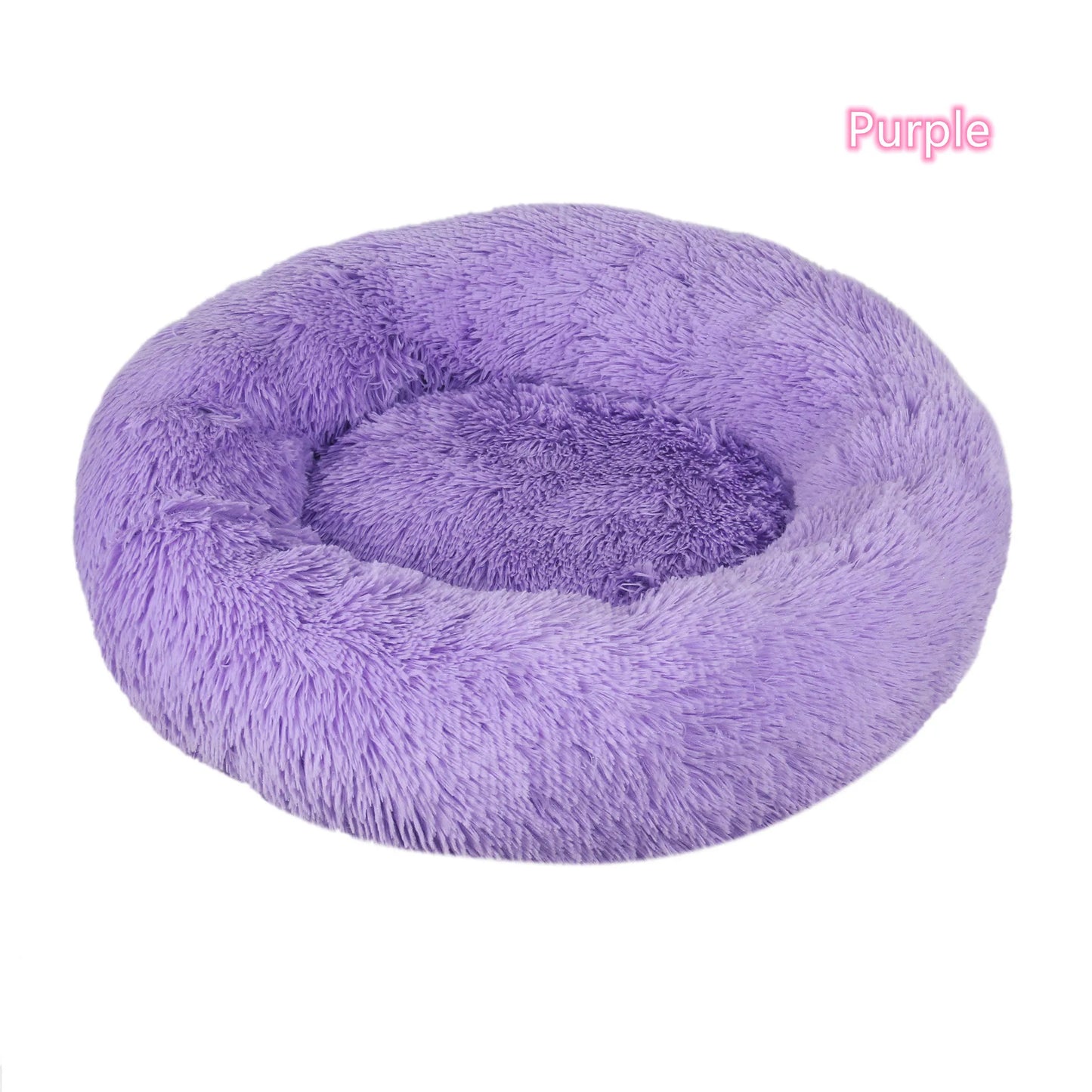 Super Soft Plush Donut Bed