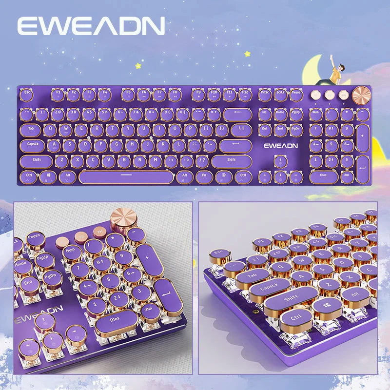 EWEADN V20 Typewriter Keyboard