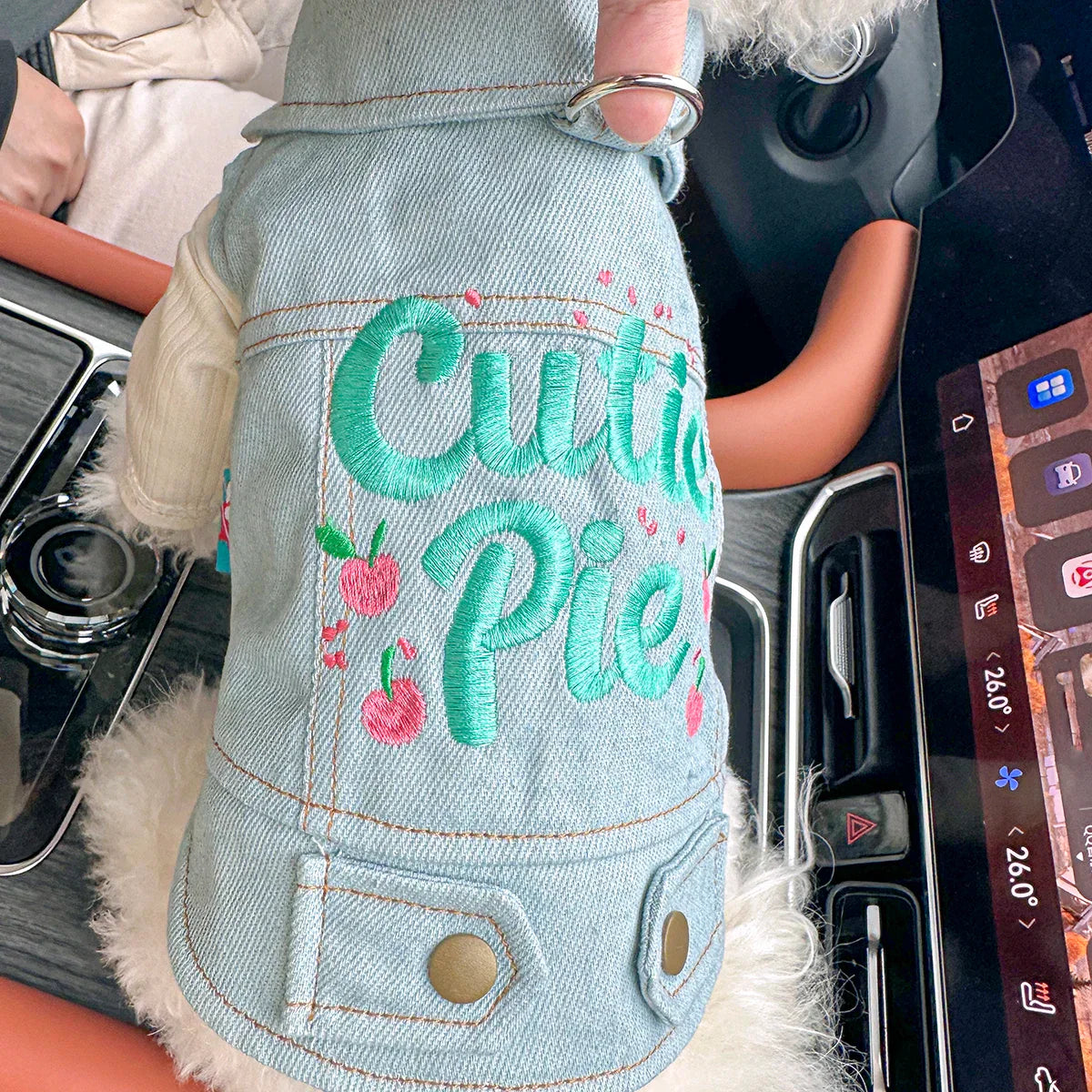 Sweetheart Blue Pet Vest Jacket