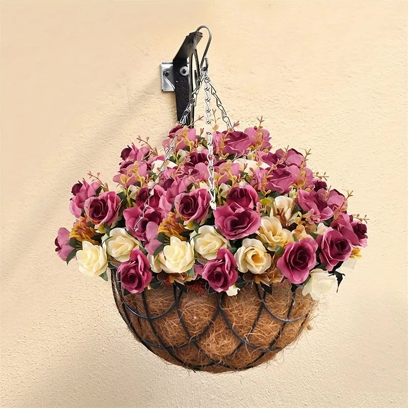 Artificial Rose Flowers 12 Heads