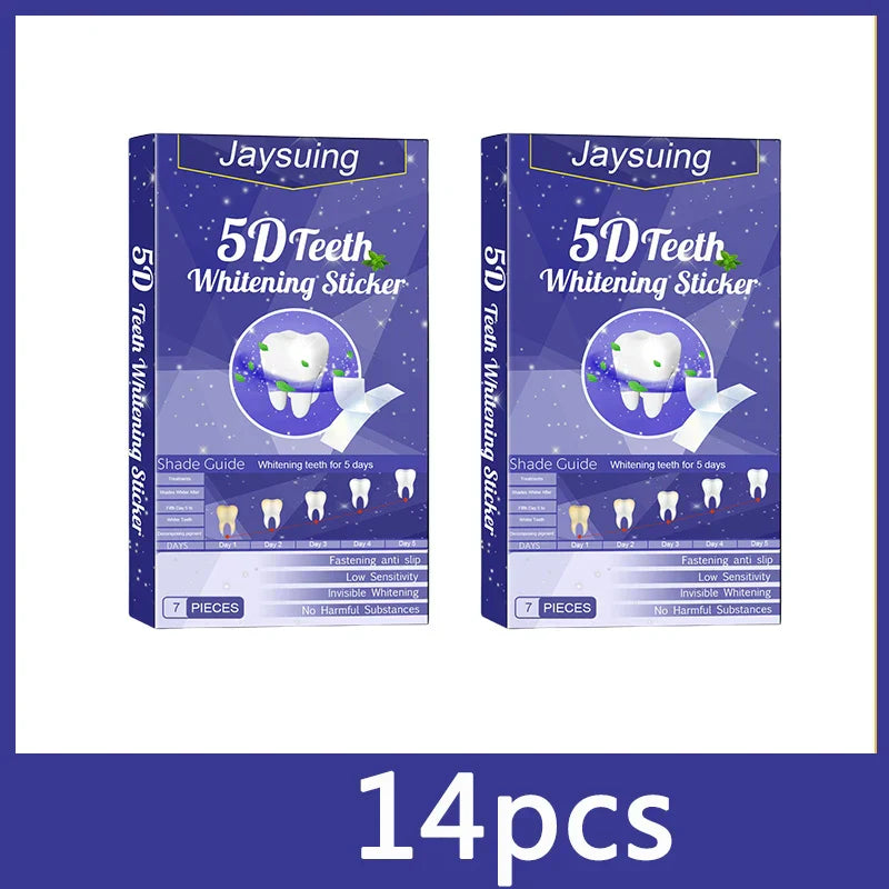 5D Teeth Whitening Gel Strips