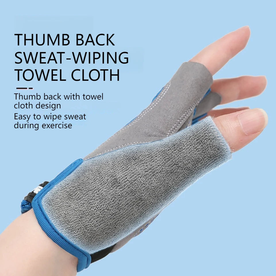 Kids Half Finger Sports Gloves