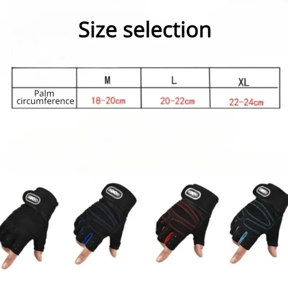 Long Wrist Fingerless Sport Gloves