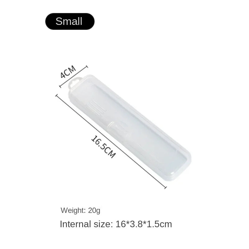 Portable Transparent Brush Storage Box