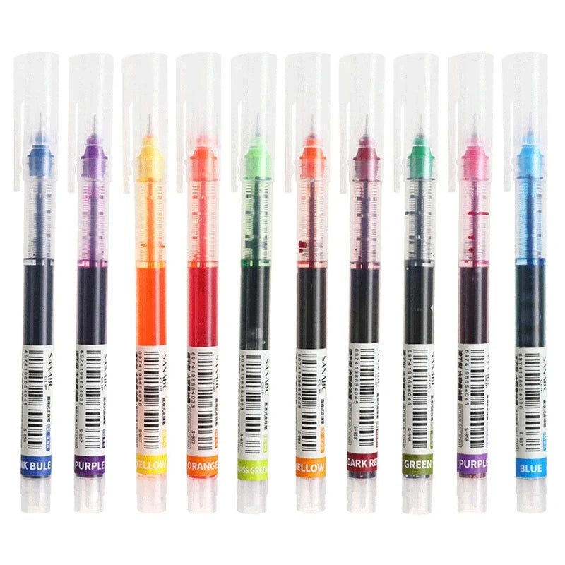 10Pcs High Quality Gel Pens