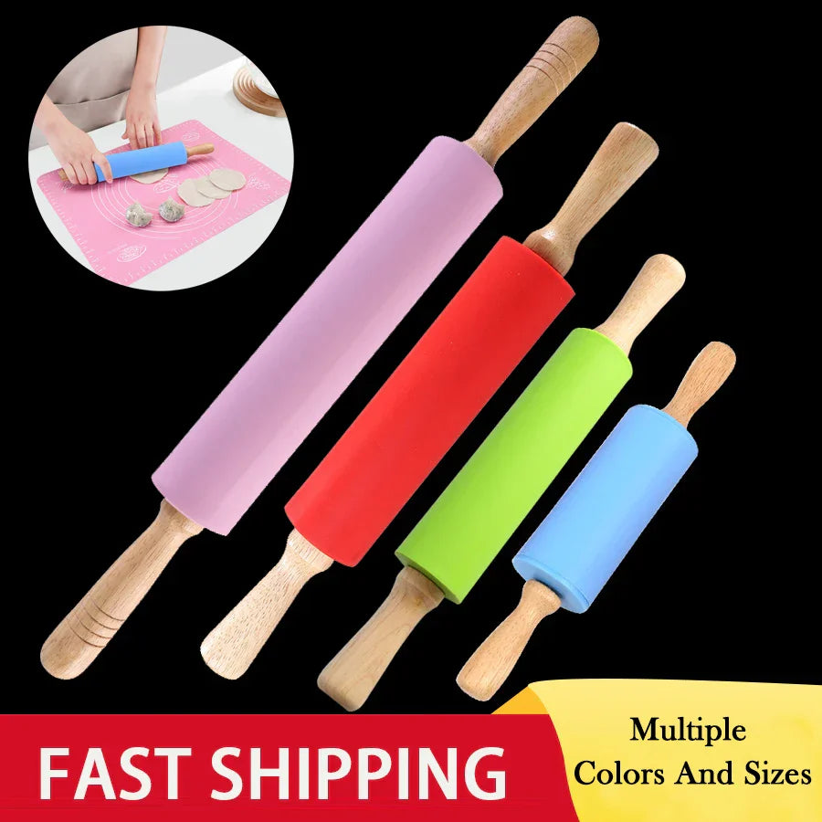 Non-Stick Silicone Rolling Pin