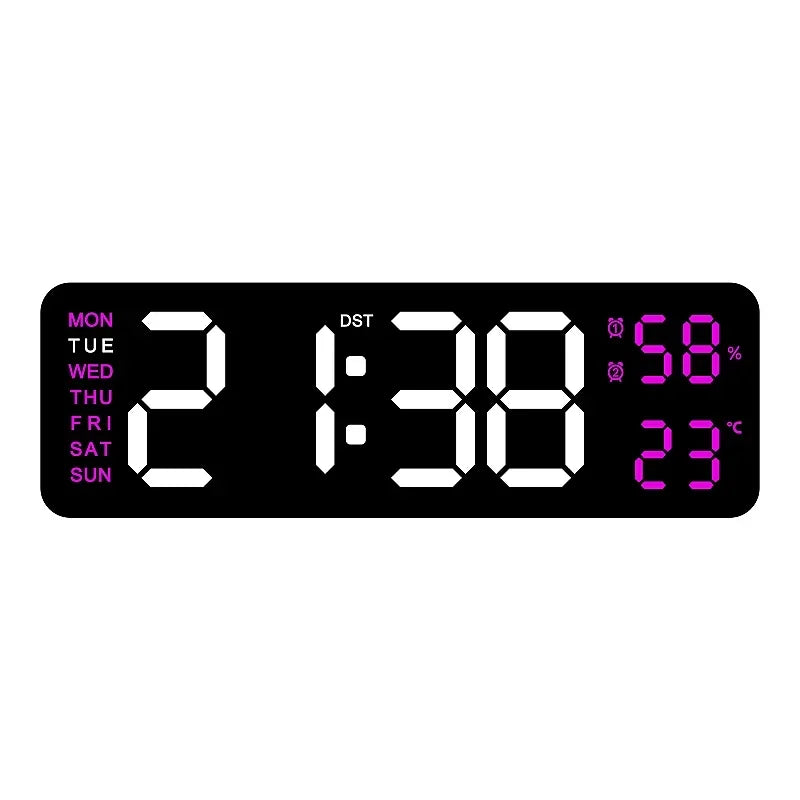 9 Inch Digital LED Clock