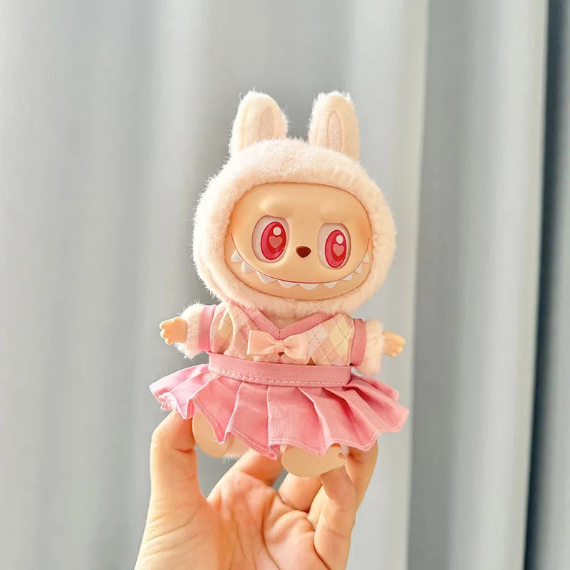 Labubu Idol Strawberry Outfit