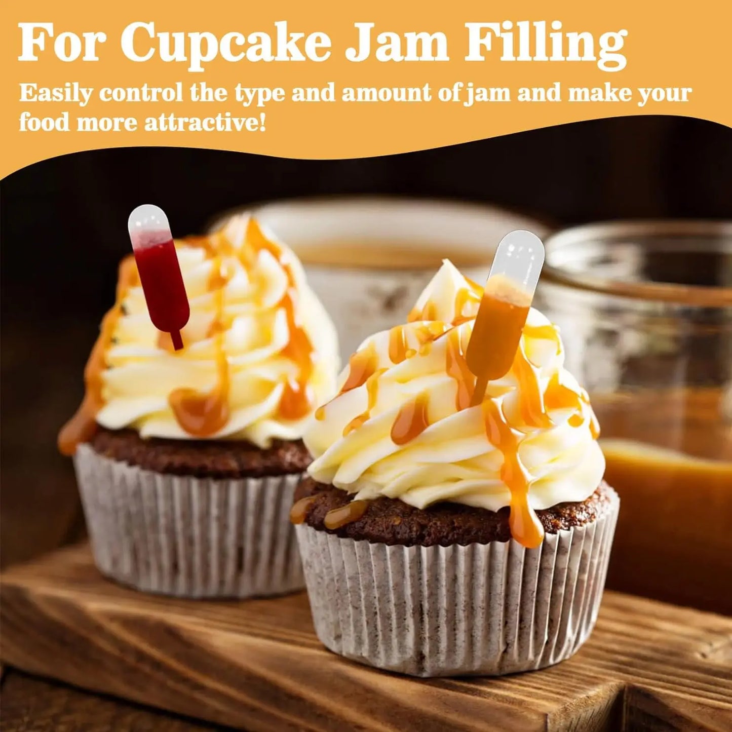 Mini 4ml Disposable Cake Dropper