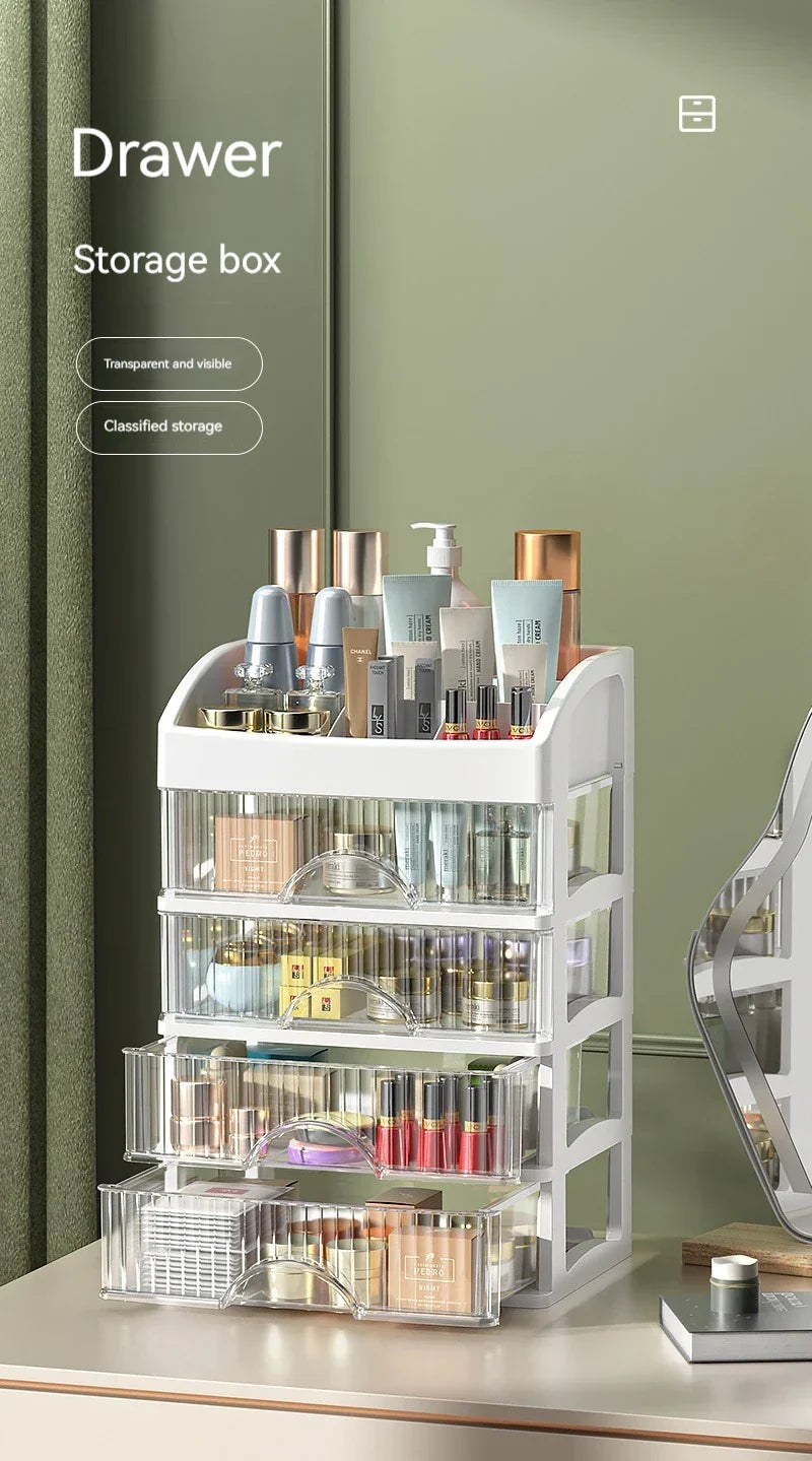 Luxury Dust-Proof Makeup Organizer