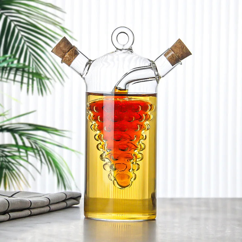 2-in-1 Glass Oil Jug