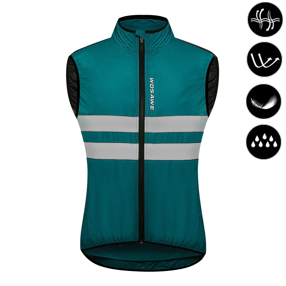 WOSAWE Men’s Cycling Windbreaker Jacket