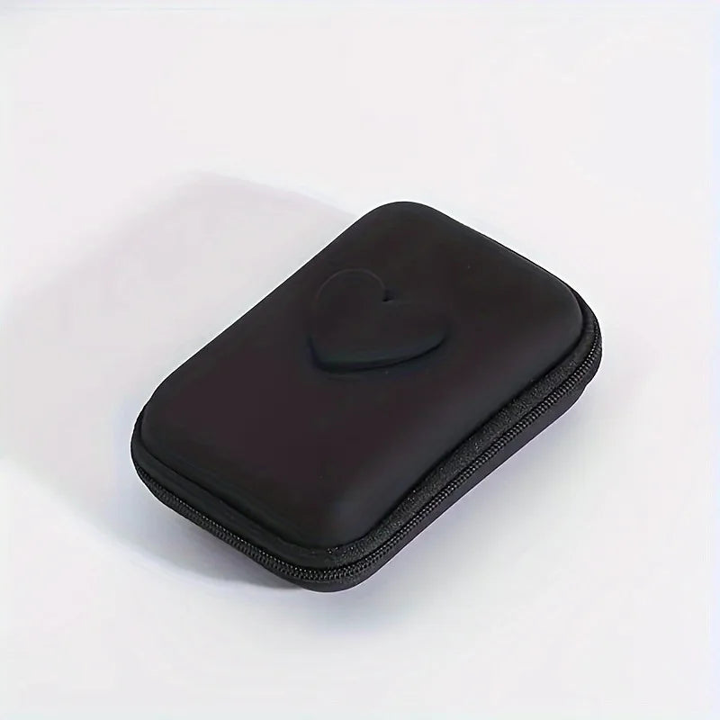 3D Heart Cable Storage Bag