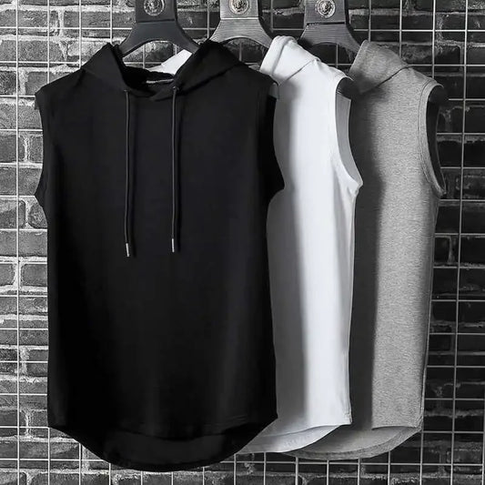 Men’s Sleeveless Tie Collar Vest