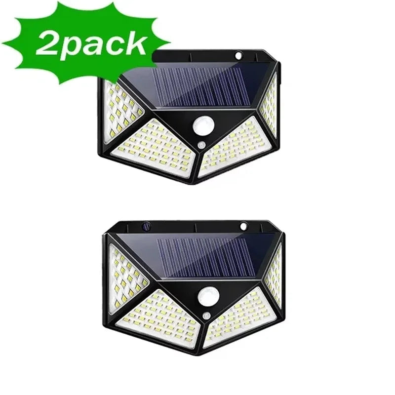 4PCS Solar LED Wall Lights