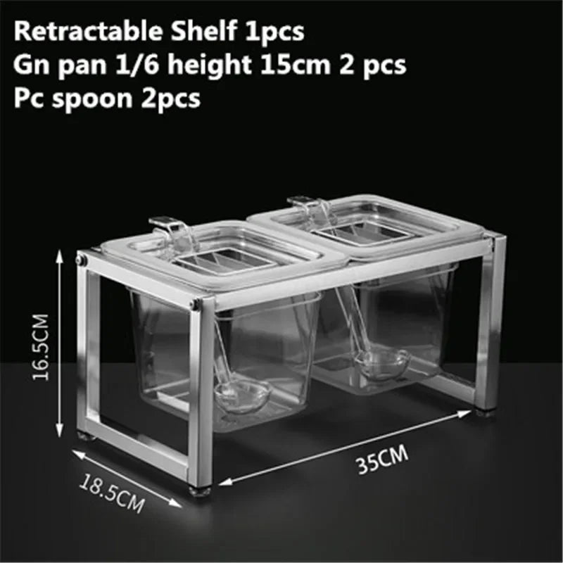 Stainless Steel Seasoning Box