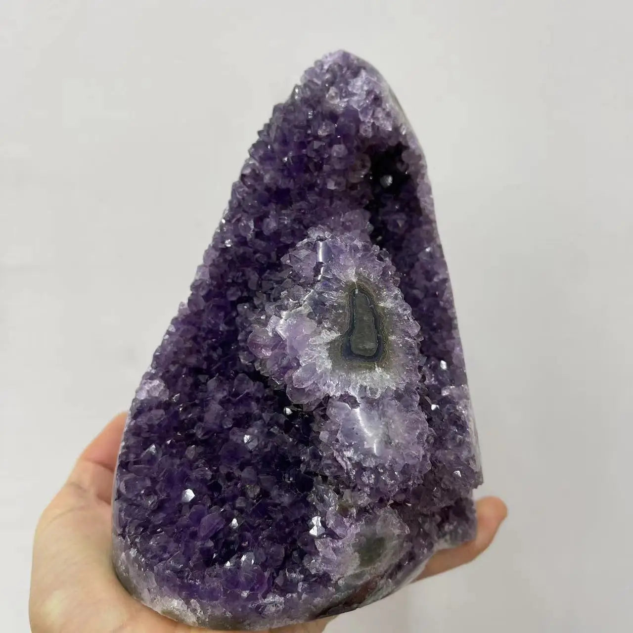Natural Amethyst Crystal Cluster