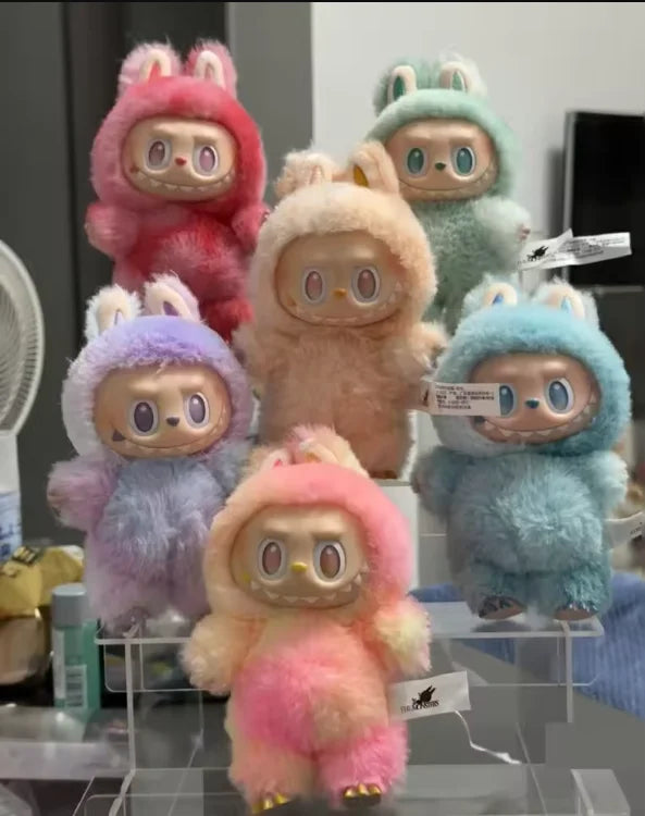 Labubu Sit Series Anime Keychain