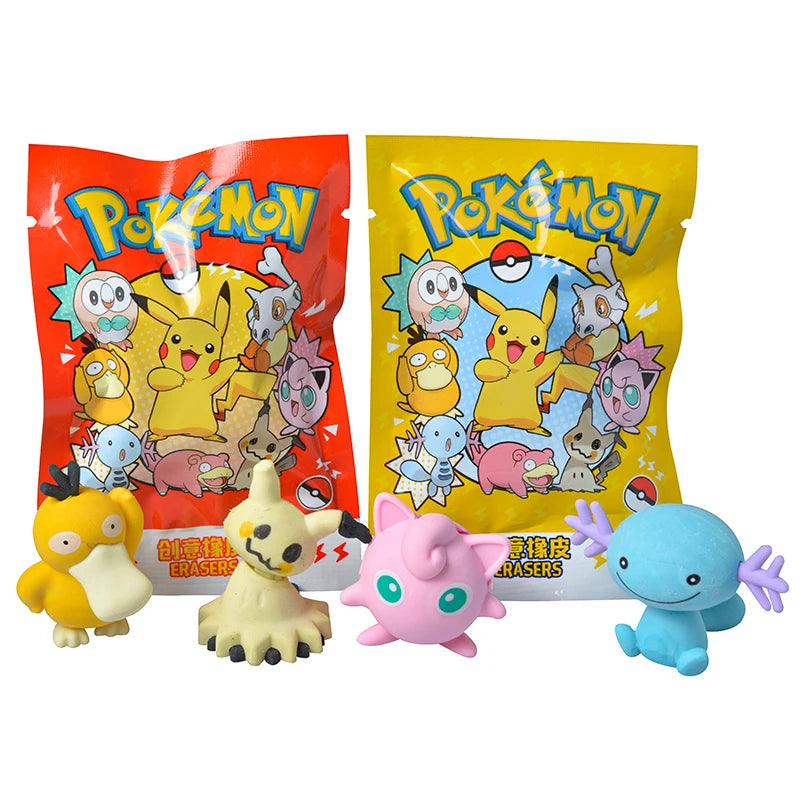 Bandai Pokemon Blind Box Eraser Toy