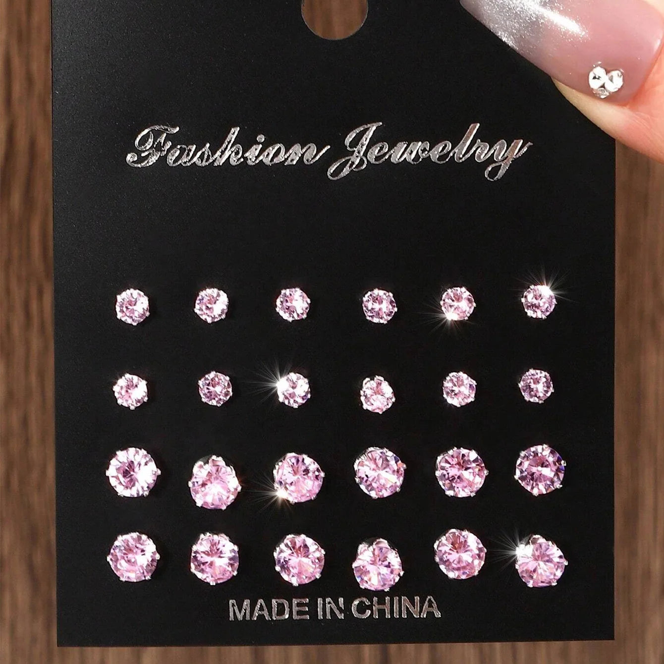 Luxury Zirconia Earrings Set