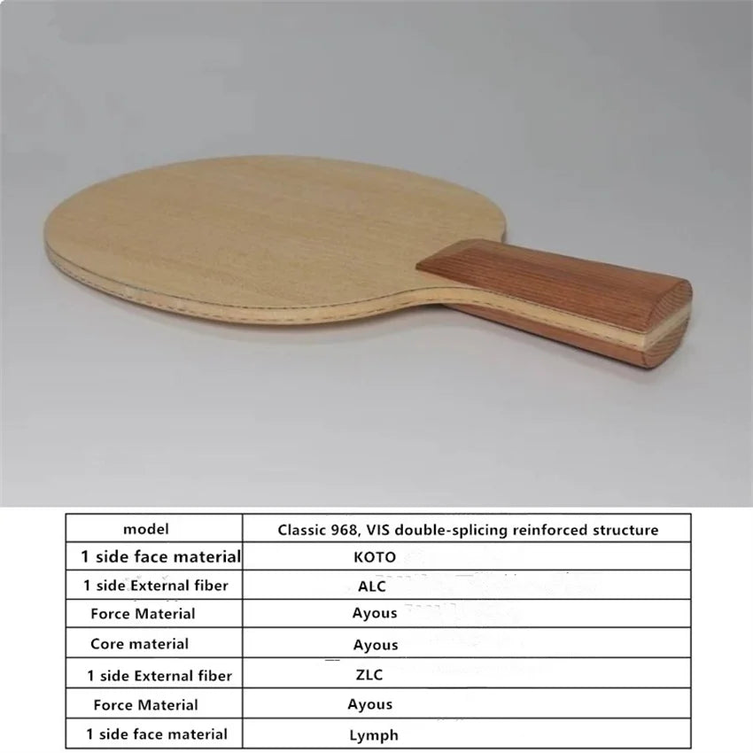 7-Layer ALC/ZLC Table Tennis Racket