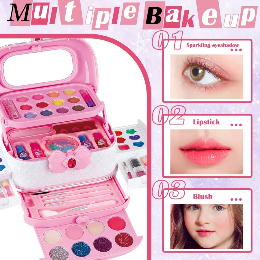 Kids Washable Makeup Kit Set
