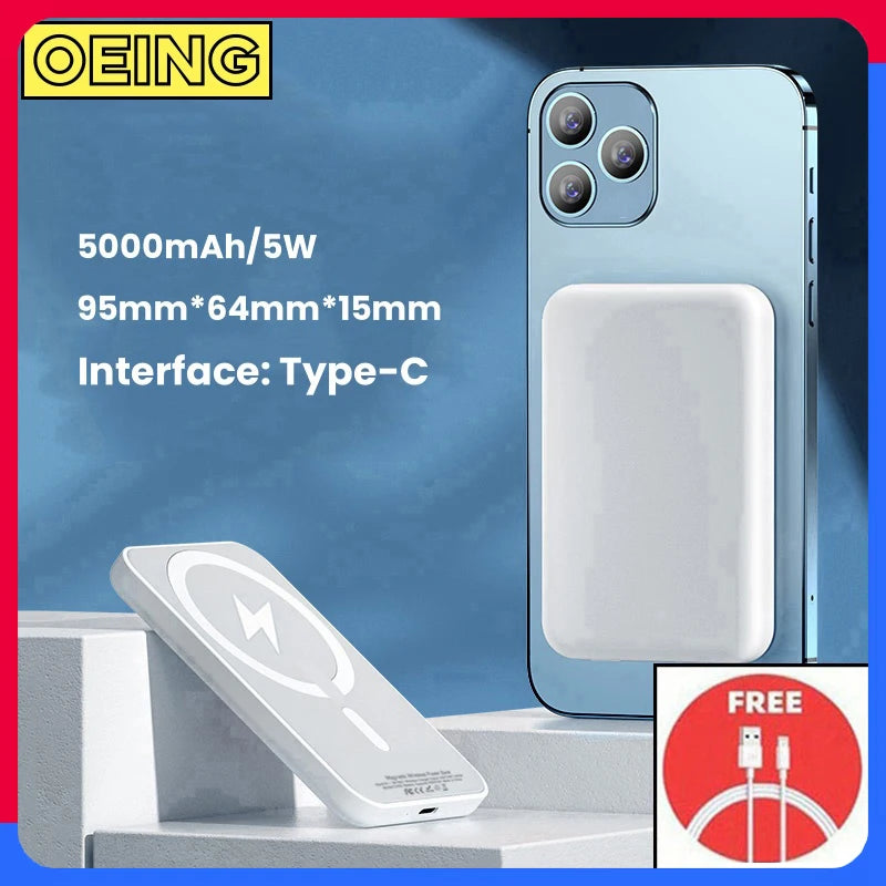 Magnetic Type-C MagSafe Power Bank