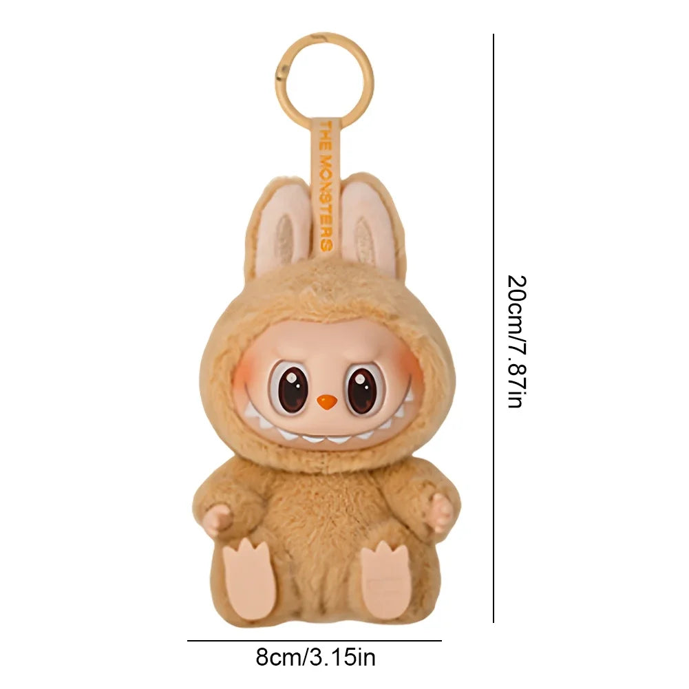 Labubu Heartbeat Macaron Doll Pendant